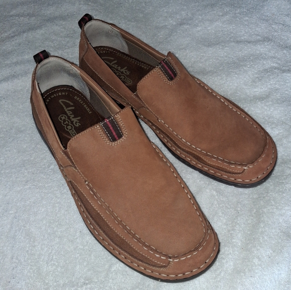 Clarks XTR Lite Mens Brown Casual Dress Shoes Size 11